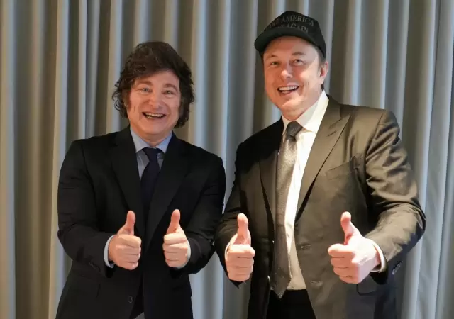 El presidente Milei le hizo un especial regalo a Elon Musk/