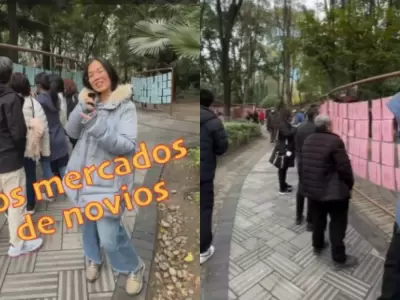 El mercado de novios sirve para concretar citas y parejas.