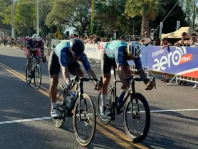 A pesar del calor, buena jornada de ciclismo en Mendoza