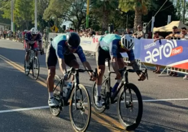 A pesar del calor, buena jornada de ciclismo en Mendoza