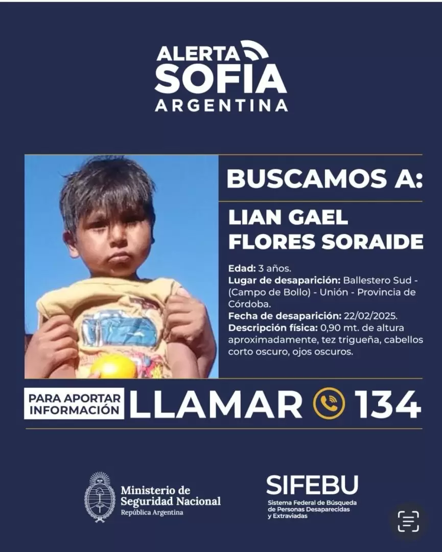 Alerta Sof�a por Liam
