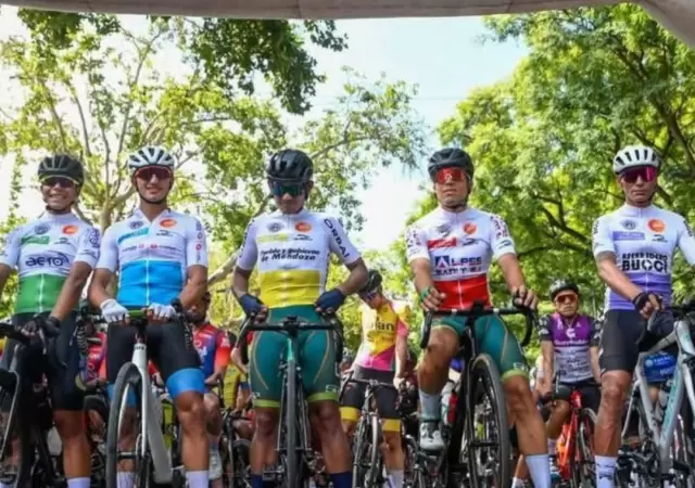 Andr� Gonz�lez Zenteno, el ganador de la Vuelta de Mendoza