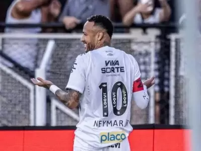 Neymar anot� un gol ol�mpico.