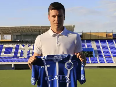 Esteban Solari, DT de Godoy Cruz.