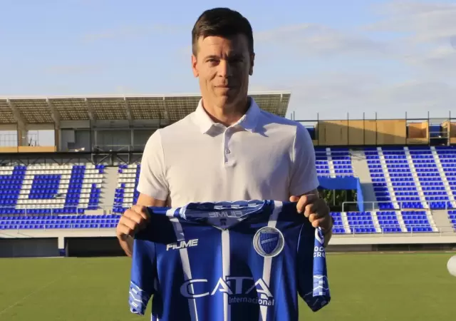 Esteban Solari, DT de Godoy Cruz.