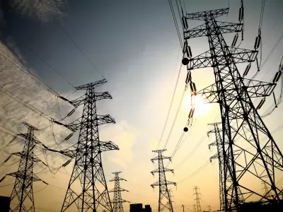Conexi�n el�ctrica de norte a sur