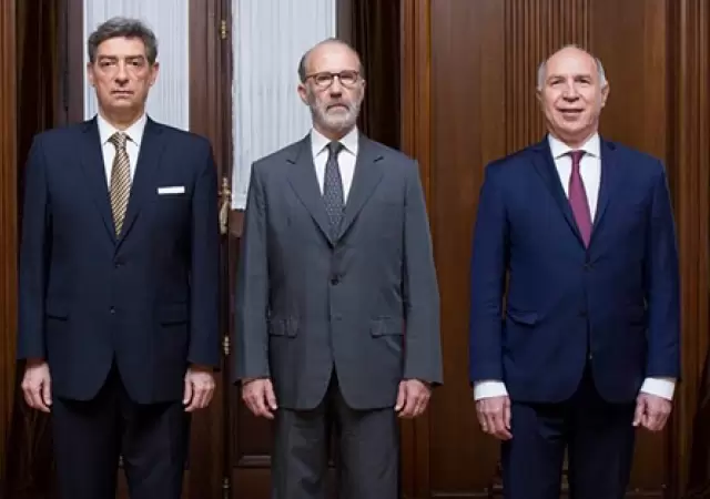 Los actuales miembros de la Corte Suprema