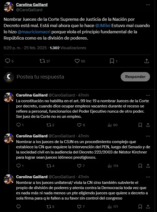 Gaillard sobre Lijo