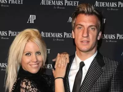 Maxi L�pez y Wanda Nara se casaron en 2008.