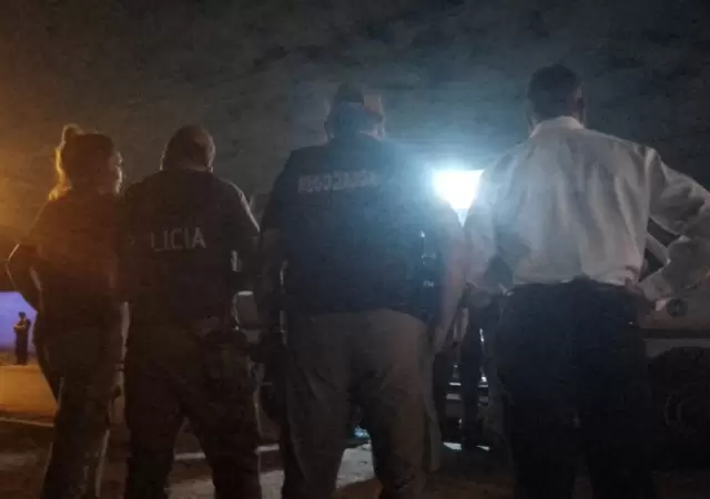 Las fuerzas de seguridad lograron ingresar a la vivienda en horas de la madrugada.