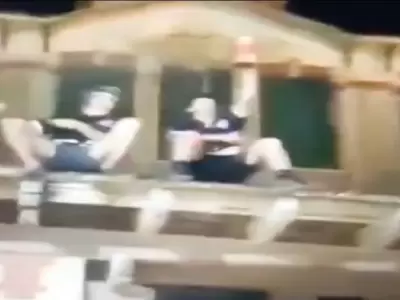 La tragedia qued� registrada en video.