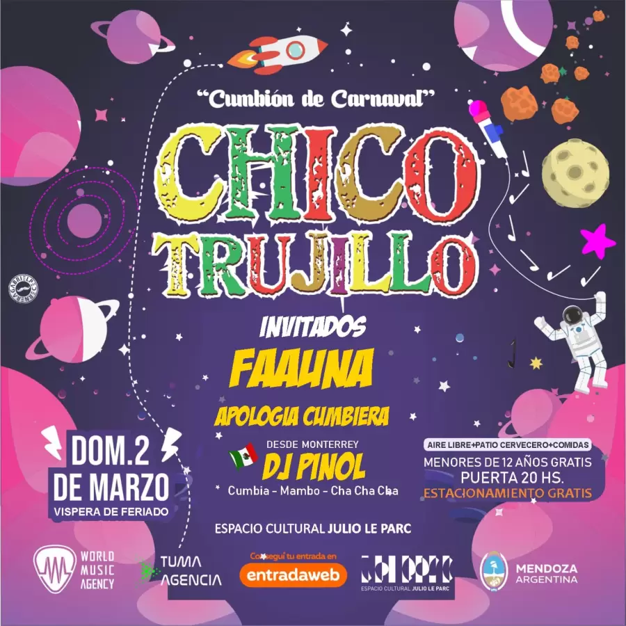 Chico Trujillo en Mendoza.