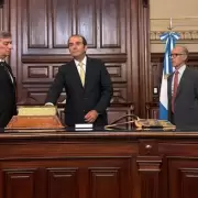 Jur� Manuel Garc�a Mansilla como ministro de la Corte Suprema