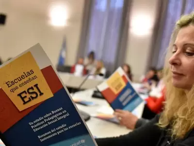 "La ESI aborda temas muy amplios y tienen que ver con valores, con convivencia, con evitar pautas que eviten riesgos en ni�os" (C. Gannam)