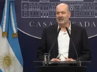 El ministro de Desregulaci�n, Federico Sturzenegger/
