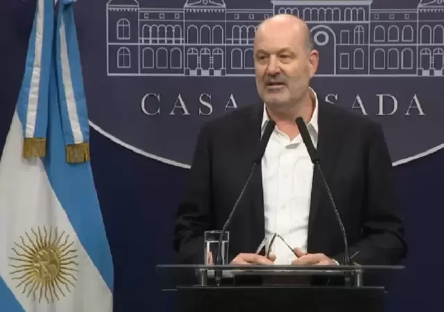 El ministro de Desregulaci�n, Federico Sturzenegger/