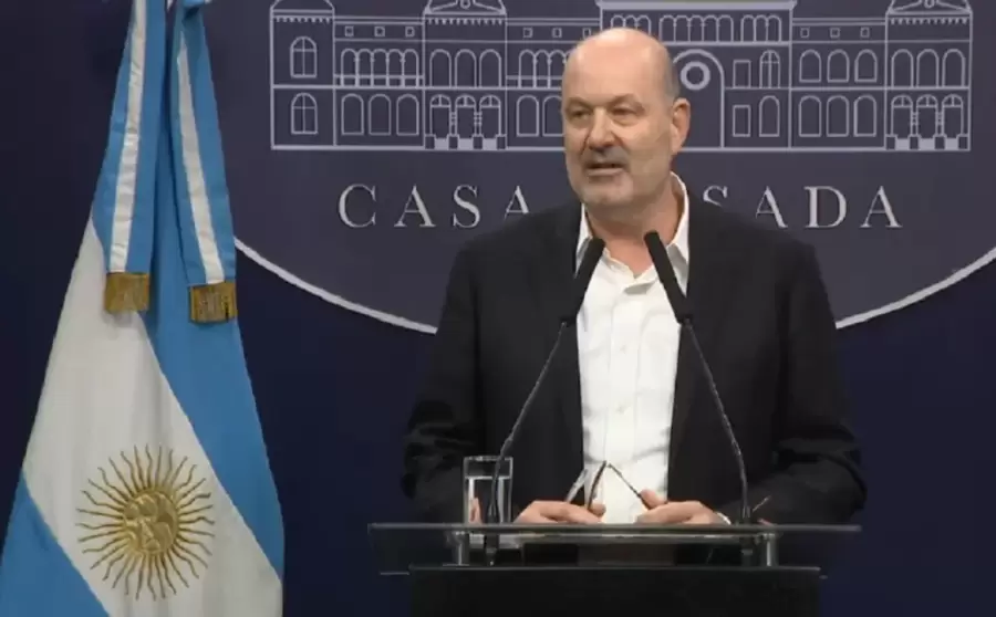 El ministro de Desregulaci�n, Federico Sturzenegger/