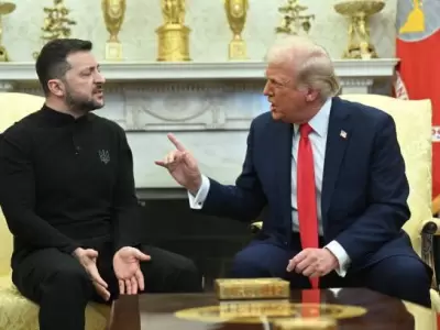 Volodimir Zelenski y Donald Trump