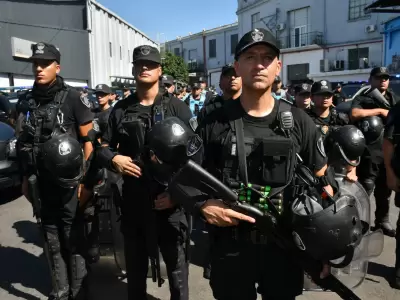 Cuando una provincia es intervenida, las unidades Despliegue de Intervenciones R�pidas salen a la calle.