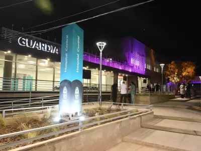 Guardia Hospital Central de Mendoza.