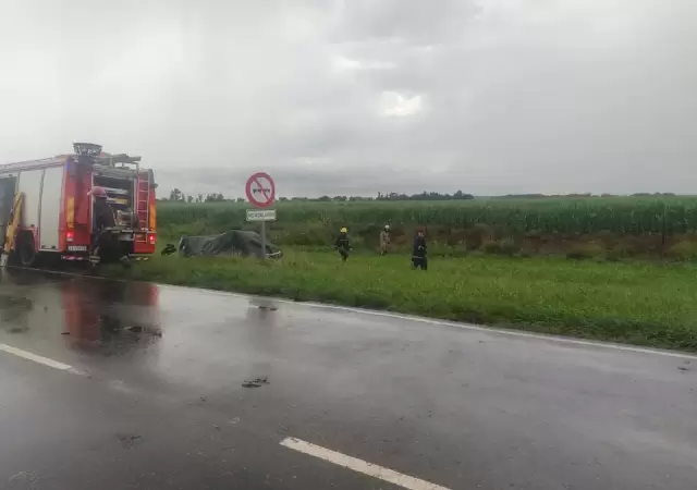 El lugar donde ocurri� el incidente. (Fotograf�a: Agencia Noticias Argentinas/redes)