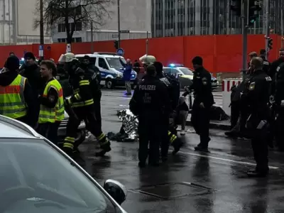 Un atropellamiento masivo en la zona de Munnhein en Alemania.