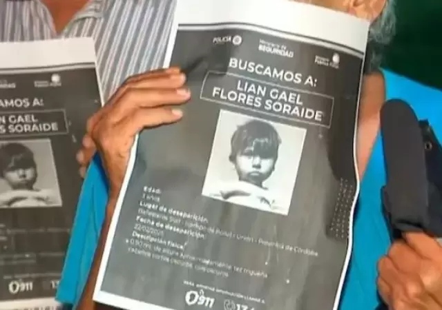 Desesperada b�squeda de Lian