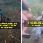 Le propuso casamiento y casi infarta a su novia: amor al límite