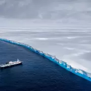 El iceberg m�s grande del mundo qued� varado en la zona de las Georgias del Sur