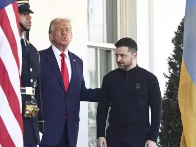 Volodimir Zelenski y Donald Trump