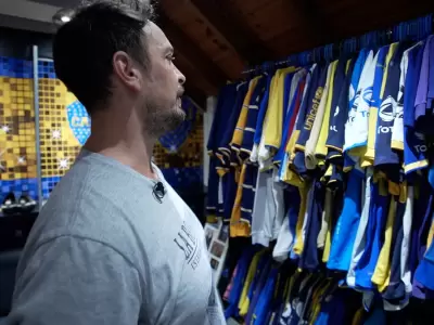 Un verdadero apasionado por Boca y el f�tbol.