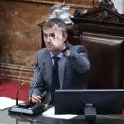 Mart�n Menem neg� los audios y explic� su relaci�n con la empresa Suizo Argentina
