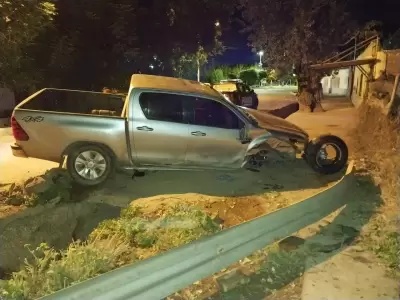 El conductor de la Toyota Hilux ten�a una elevada cifra de alcohol en sangre.