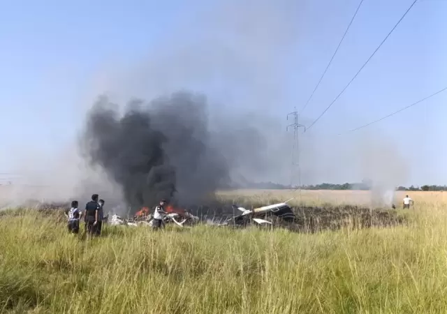 Se estrell� un helic�ptero en Corrientes.