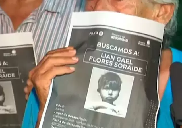 El peque�o Lian es intensamente buscado desde el 22 de febrero pasado. (Foto: archivo web)