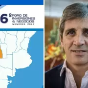 Con la presencia de Caputo, se realiza en Mendoza el Foro de Negocios 2025