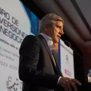 El ministro Caputo afirm� que "el monto del pr�stamo del FMI no est� definido"