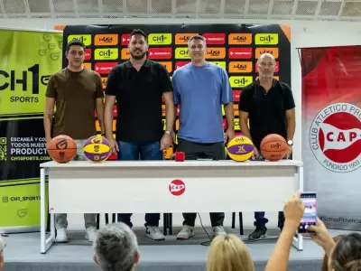 Presentaci�n oficial de la Liga Federal en Rosario.