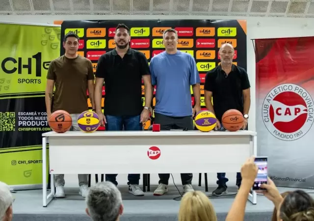 Presentaci�n oficial de la Liga Federal en Rosario.