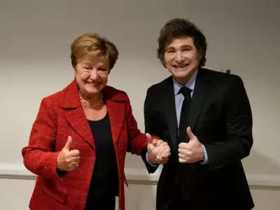 El Presidente y la titular del FMI/