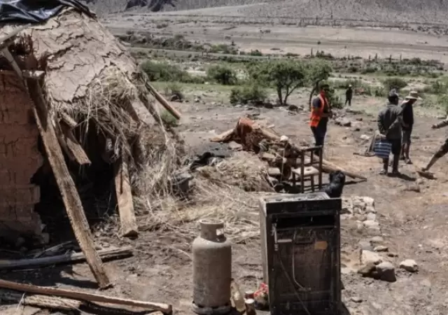 Hay localidades salte�as que directamente se han quedado sin agua ni comida.