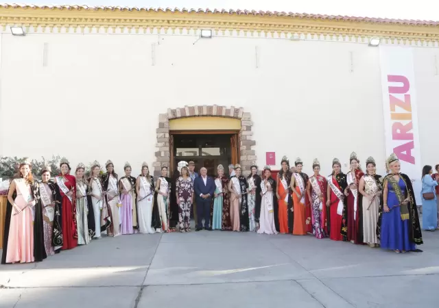 Las candidatas a ser Reina Nacional de la Vendimia/ Foto: