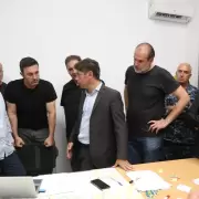 Tras el temporal en Bah�a Blanca, Kicillof, Bullrich y Petri coordinan el operativo de emergencia