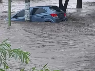 En el norte argentino las inundaciones castigaron por las intensas lluvias a provincias como Tucum�n.