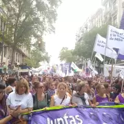 En el marco del 8M hubo marchas en varias provincias argentinas