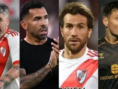 Ariel Ortega, Tevez, Ponzio y Mauro Z�rate