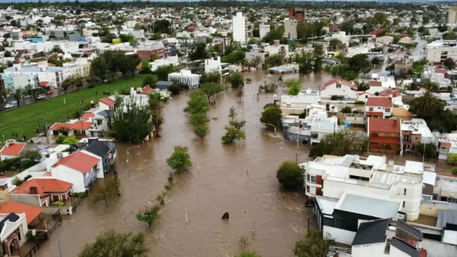 La terrible cat�strofe en Bahia Blanca