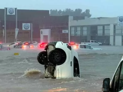 Temporal en Bah�a Blanca.