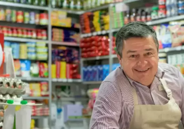 Las ventas de los almaceneros en los primeros meses del a�o siempre bajan en forma estacional.
