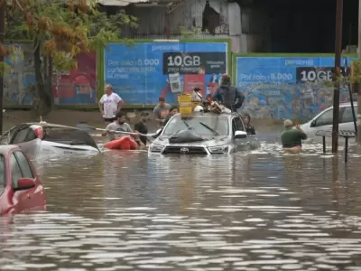 Inundaciones en Bahia Blanca